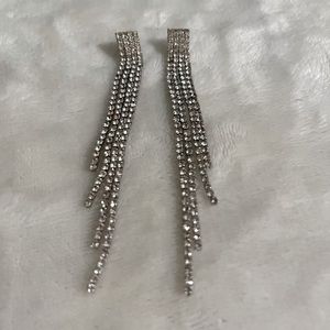 Rhinestone Dangle Earrings